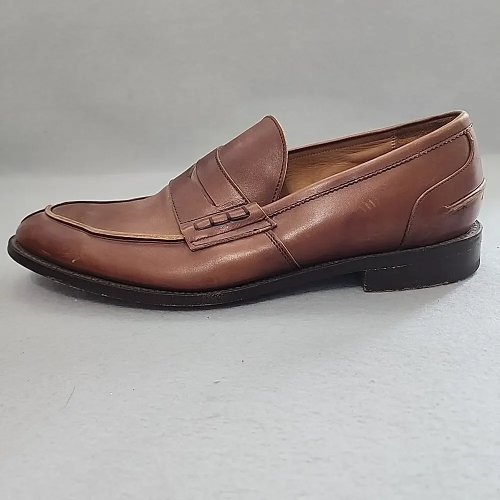 Trickers Tan Mens Penny Loafers Shoes UK 12-5 US 13‎ EU 47 Split Toe England